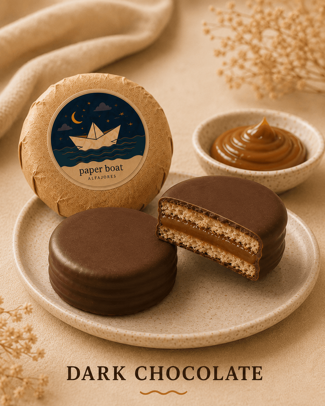 Dark Chocolate Alfajores
