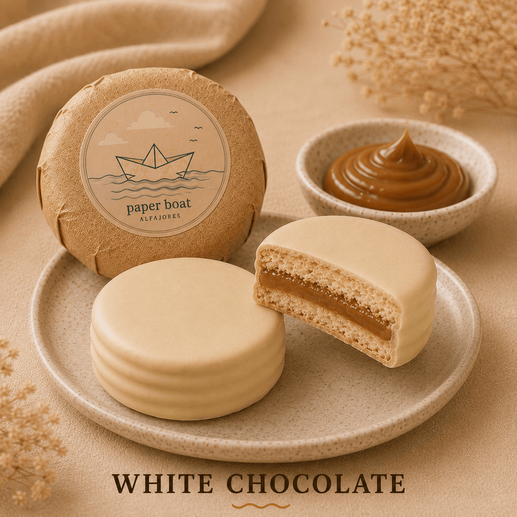 White Chocolate Alfajores